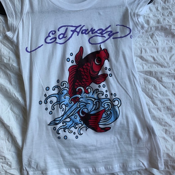ed hardy fish shirt